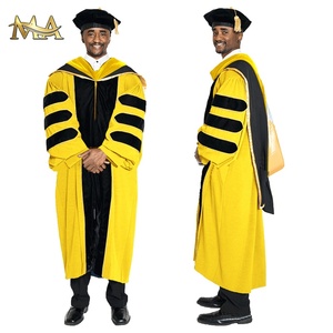 Traje personalizado vestido de graduación de doctorado vestido de PHD vestido de doctorado vestido de graduación de talla grande - Product Image 4