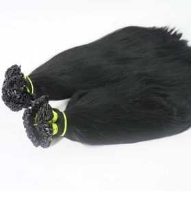 Extensiones de cabello humano con punta I, cabello Virgen sin procesar de alta calidad, pelo de trama de Genius de Vietnam, precio de fábrica, en venta - Product Image 3