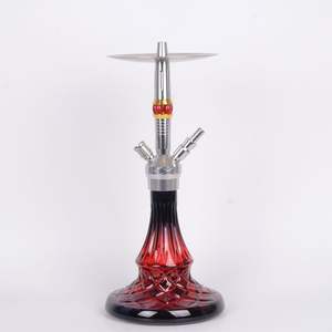 Conjunto de hookah popular de aleación de aluminio con tecnología de espejo, nuevo diseño, mezcla de colores, hookah portátil - Product Image 3