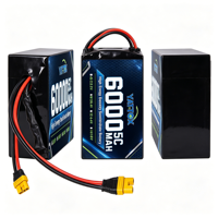 Batterie Lipo longue portée 60000mAh 8S 29.6V 5C 10C QS8 pour avion RC à aile fixe, batterie Li-ion semi-solide