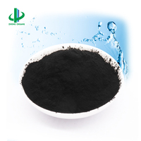Charbon actif en poudre de qualité alimentaire hautement efficace pour la purification de l'eau potable, 25 kg/sac, vente en gros