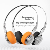 Casque de jeu sans fil 5.4 pliable avec suppression active du bruit (ANC), son stéréo, design Mecha, longue autonomie, design exclusif