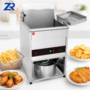 Comercial Popular Presión Friteuses 2l 30l Freestand Restaurante <span class=keywords><strong>Pollo</strong></span> Gas Freidora Máquina - Product Image 1