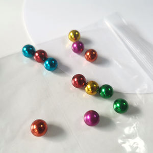 रंगीन धातु गेंद 5 6 7 8 <span class=keywords><strong>9</strong></span> 10 <span class=keywords><strong>mm</strong></span> लेपित रंगीन ठोस मढ़वाया स्टील की गेंद - Product Image 5