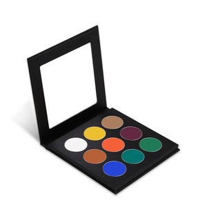 Palette de fards à paupières minéraux personnalisables 9 couleurs, résistants à <span class=keywords><strong>l</strong></span>'<span class=keywords><strong>eau</strong></span>, nacrés, scintillants, mats, avec logo imprimable - Product Image 1