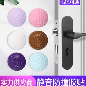 Almohadilla de fieltro para muebles, almohadilla autoadhesiva anticolisión que absorbe los golpes para manija de puerta, alfombrilla protectora de goma montada en la pared - Product Image 2