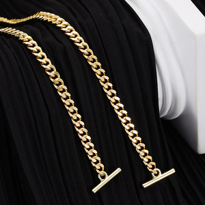 San. Bolso de Mano Lo L con Cierre de Cremallera, Correa Única, Cadena Metálica para Llevar Bajo el Brazo, Bolso Bandolera, Accesorios Interiores para Personalizar - Product Image 4