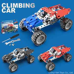 158 Piezas Mini Buggy Todoterreno de Derrape, Bloques de Construcción de Vehículos para Escalar Terrenos, Modelo con Herramienta de Montaje - Product Image 1
