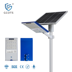 GCOTS Lampadaire solaire à haute luminosité et longue autonomie 20W 40W 60W 80W 120W, éclairage public LED extérieur sur poteau SL-XG Spl - Product Image 1