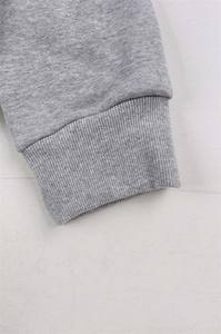 Sudaderas con cuello en V de entrega rápida para hombre, Jersey informal de entrenamiento atlético, Tops, bolsillo con cremallera, Terry francés liso ecológico - Product Image 3