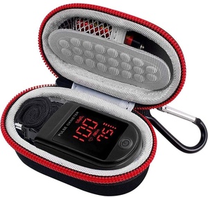 Kotak wadah pelindung perjalanan kustom EVA keras tas kotak kantung Jinjing untuk oksimeter denyut ujung jari - Product Image 1