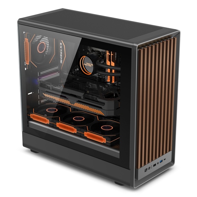 New Design ATX Gaming Pc Cabinet Gaming Pc Case Full Tower Computer Cases Towers Casing for Pc Gaming With Type-C Port