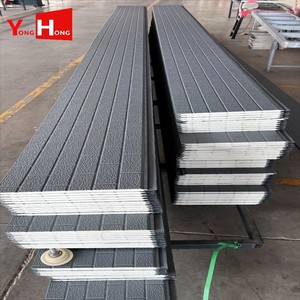 Panneaux muraux extérieurs Yonghong, revêtement métallique, panneaux sandwich en aluminium, matériau de construction durable et polyvalent - Product Image 2