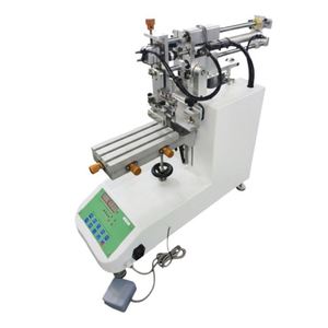 Compact Oblique Arm Screen Printing Machine Designed Small Diagonal Printing Needs - Product Image 2