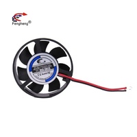 Hochwertiger runder Mikro-Miniventilator 4010 DC 24 V bürstenlose Kunststoffbelüfter 40 × 40 × 10 mm Kühlung ventilator 40 mm