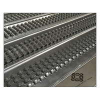 Système de coffrage sacrificiel haute résistance pour la construction, treillis/maille HY Rib expansé 0.4X445X2200mm pour le plâtrage