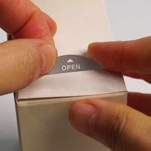 사용자 정의 보안 인감 스티커 홀로그램 인감 스티커 보안 밀봉 테이프 변조 - Product Image 6