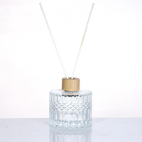 Bouteilles diffuseurs de parfum en verre personnalisées en usine, 50 ml à 300 ml, carrées, logo personnalisé, couleur disponible, durables, écologiques, toutes saisons