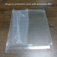 Boîte de protection transparente pour jeux Nintendo SNES sans acide, Super Famicom, Playstation, NES, boîte de protection en plastique