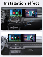 Navigation GPS à double écran Android, commande centrale pour Toyota Corolla Prado Nissan Mazda, autoradio multimédia, CarPlay sans fil