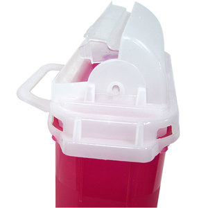 Contenedor de montaje en pared para objetos afilados, contenedor de 5 quadart sharps - Product Image 3