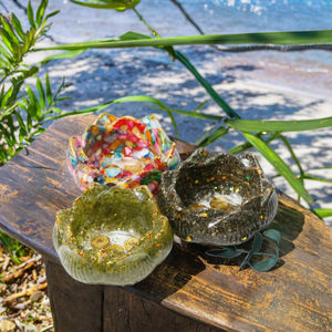 Wholesale Eco-Friendly Engraved Lotus Cash Bowl Natural <b>Crystal</b> Gravel Stone Resin Ornaments Amethyst Rose Quartz <b>Crystal</b> <b>Crafts</b> - Product Image 3