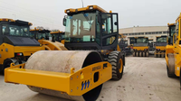 Compacteur routier vibrant à tambour unique de haute qualité, lourd, 16 tonnes, XS163J en stock