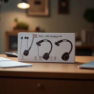 Auricolari Soyt con microfono 12U per cuffie telefoniche, 12 pezzi - Product Image 2