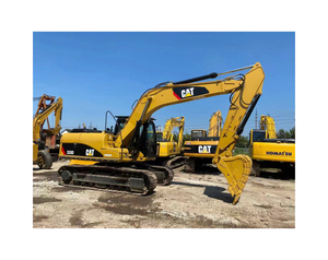 รถขุดตีนตะขาบไฮดรอลิก Caterpillar Cat 320D มือสอง น้ำหนัก 20 ตัน อุปกรณ์ก่อสร้าง เครื่องยนต์ มอเตอร์ ปั๊ม ราคาถูก - Product Image 1