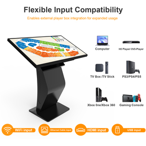 Terminal de Consulta Autoservicio de 32 Pulgadas, Elegante, Multifuncional, para Bibliotecas y Lobbies de Aeropuertos - Product Image 4