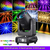 Mini 295W RGBW Regenbogen-Effekt Moving Head Beam Bühnenlicht mit Streifen Moving Head Sharpy LED DJ Party Bühnen-Spotbeleuchtung