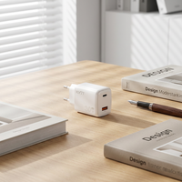 Cargador de Pared Portátil Rápido con Tecnología GaN de KYT, 20W 25W 30W 35W 45W 65W 100W PD, Tipo C USB, para Teléfonos Móviles Apple iPhone y Samsung