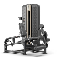 Appareil de musculation professionnel à charges guidées pour soulevé de cuisse assis et extension de jambe assis, pour le renforcement des muscles des jambes, des cuisses et des fessiers
