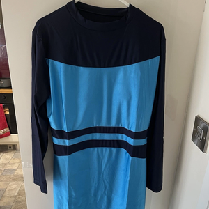 Traje de Baño Musulmán Islámico de Dos Piezas con Corte Alto, Personalizado, Talla Grande, Spandex, Logotipo Impreso en la Parte Delantera, Transpirable, de Secado Rápido, Burkini para Mujer - Product Image 2