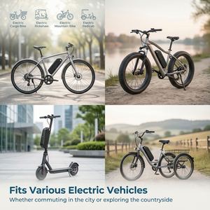 Batería de iones de litio de 52V y 17.5Ah para bicicleta eléctrica de 2000W, scooter, con BMS de 50A, repuesto de batería Akku, en stock en EE. UU. - Product Image 6