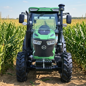 รถแทรกเตอร์การเกษตร 90 แรงม้า ขับเคลื่อน 4 ล้อ ระบบเกียร์แบบ Heavy-Duty อุปกรณ์ทำฟาร์มประสิทธิภาพสูงสำหรับงานขุดดินและพรวนดิน - Product Image 4