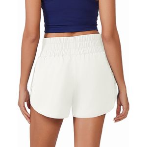 Short de course pour femme FOXA, taille haute, séchage rapide, avec poches zippées, pour l'entraînement et la gym - Product Image 2