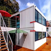 20 pieds 40 pieds Maisons de conteneurs extensibles préfabriquées Maisons de conteneurs extensibles pliables préfabriquées Petite maison portable 2 3 5 chambres à coucher
