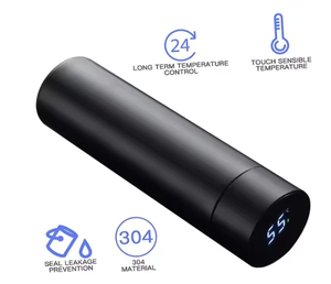 Borraccia Termica Intelligente con Isolamento Sottovuoto, Display LED della Temperatura e Infusore <span class=keywords><strong>per</strong></span> Tè, Produzione e Vendita all'Ingrosso ZB Factory - Product Image 4