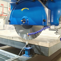 Hualong Italie ESA système 5 axes pont scie CNC granit machine de découpe marbre machine de découpe