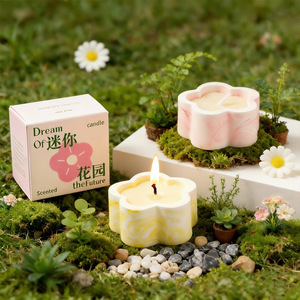 Dream Or Mini Garden Scented <b>Candles</b> Flower Shape Birthday <b>Gift</b> For Living Room Bedroom - Product Image 3