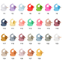 Kit d'alimentation imperméable pour nouveau-nés en gros, ensemble 3 pièces en silicone pour bébés et tout-petits, bavoirs, bols et cuillères avec logo personnalisé
