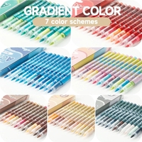 Marqueur acrylique liquide professionnel à pointe souple, ensemble de marqueurs adaptés à la peinture et aux stylos d'art