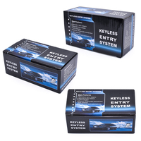 Système universel de verrouillage de porte de voiture sans clé, Kit de verrouillage de contrôle Central à distance avec bouton de déverrouillage du coffre, haute qualité