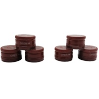 Couleur personnalisée 18mm Caps en aluminium Pilfer-Proof Caractéristique pour mini emballage cosmétique en verre