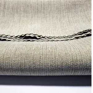 170gsm Linen Type Cloth Simulated Linen Fabric Imitation Linen Polyester Cation Fabric For Clothing