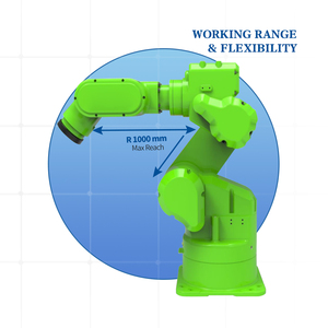 Bras de robot industriel de 50 kg pour le meulage, le polissage et l'ébavurage, robots industriels à 6 axes articulés pour l'automatisation des usines - Product Image 5