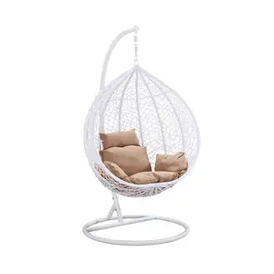 Cheap Price Bohemian Bubble Net Wicker Egg Chair Swing Hammock Hanging Chair For Outdoor Use
