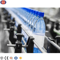 Ligne complète de production d'eau potable en bouteille entièrement automatique Machine de remplissage d'eau minérale Machine à eau en bouteille pure