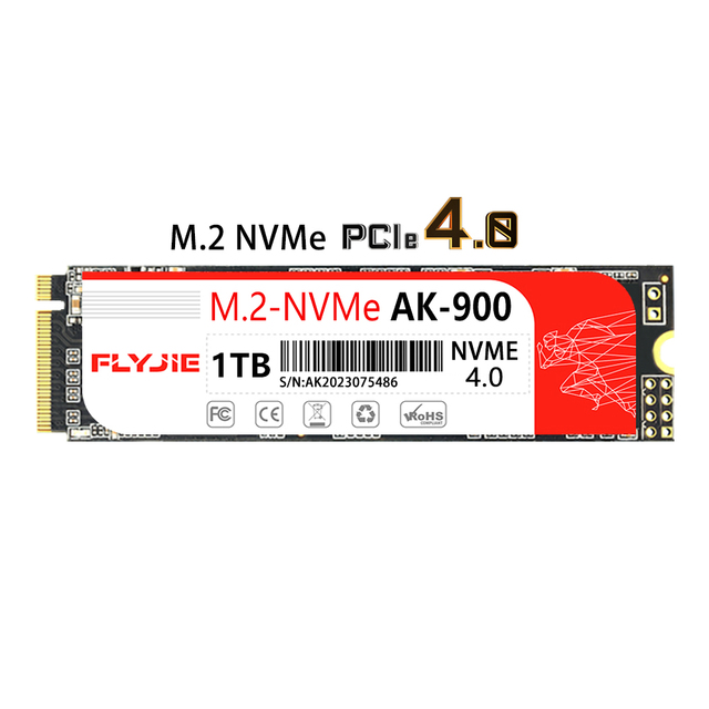 Flyjie High Performance M2 Gen4 3D NAND Flash Pcie 4.0 500GB 512GB 1TB 2TB 4TB Nvme M.2 Ssd for PS5